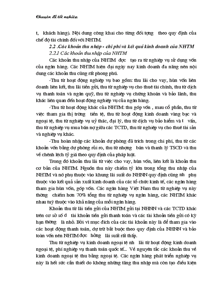 image for page Một số giải pháp nhằm tăng thu nhập, tiết kiệm chi phí, nâng cao kết quả kinh doanh tại Ngân hàng thương mại cổ phần nhà Hà Nội