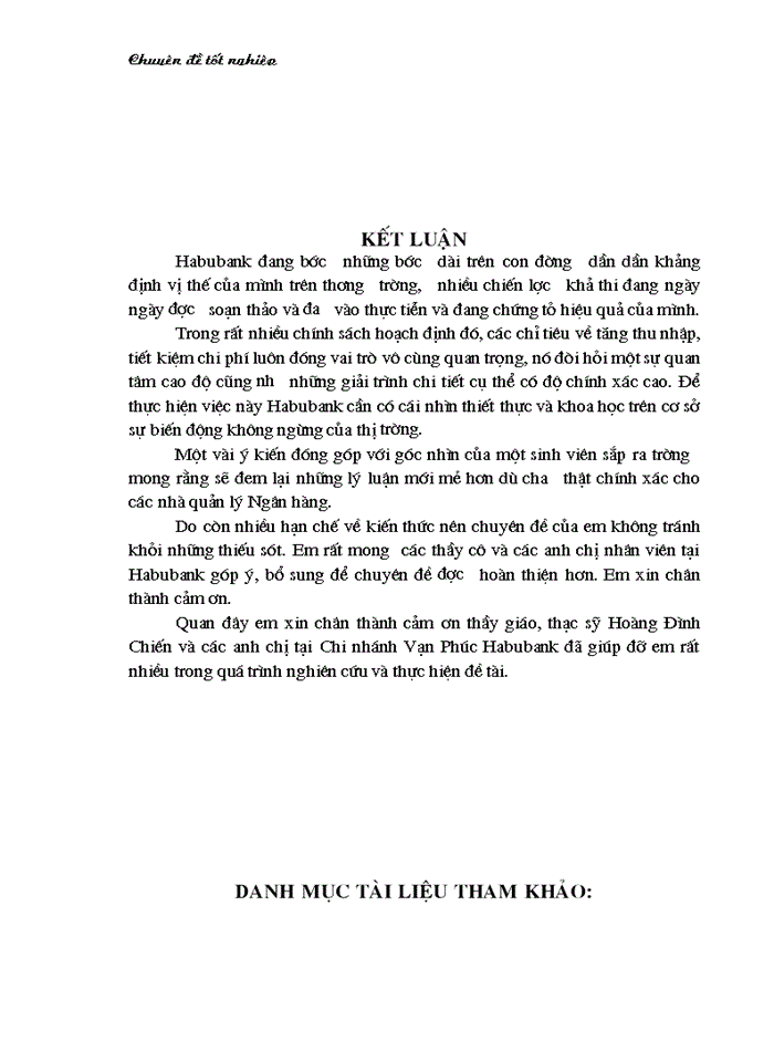 image for page Một số giải pháp nhằm tăng thu nhập, tiết kiệm chi phí, nâng cao kết quả kinh doanh tại Ngân hàng thương mại cổ phần nhà Hà Nội