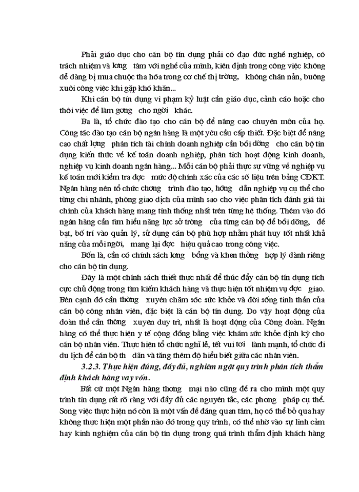 image for page Giải pháp nâng cao chất lượng phân tích tài chính doanh nghiệp    phục vụ cho hoạt động tín dụng tại Sở Giao Dịch  NHĐT & PTVN