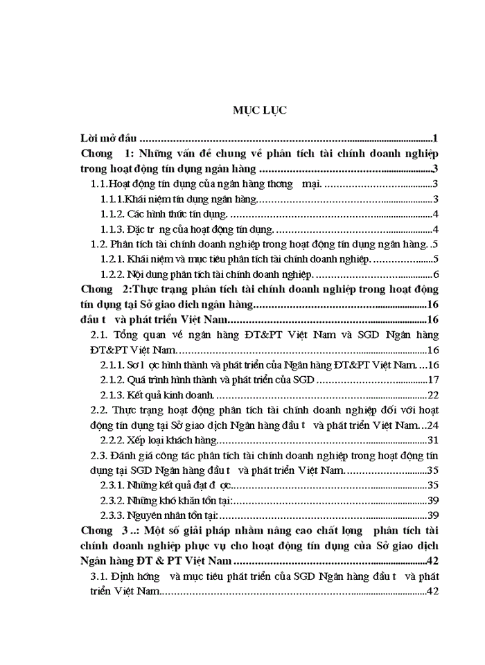 image for page Giải pháp nâng cao chất lượng phân tích tài chính doanh nghiệp    phục vụ cho hoạt động tín dụng tại Sở Giao Dịch  NHĐT & PTVN