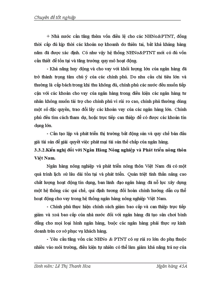 image for page Giải pháp nâng cao chất lượng tín dụng tại Chi nhánh ngân hàng Nông nghiệp và Phát triển nông thôn chi nhánh Tây Hà Nội