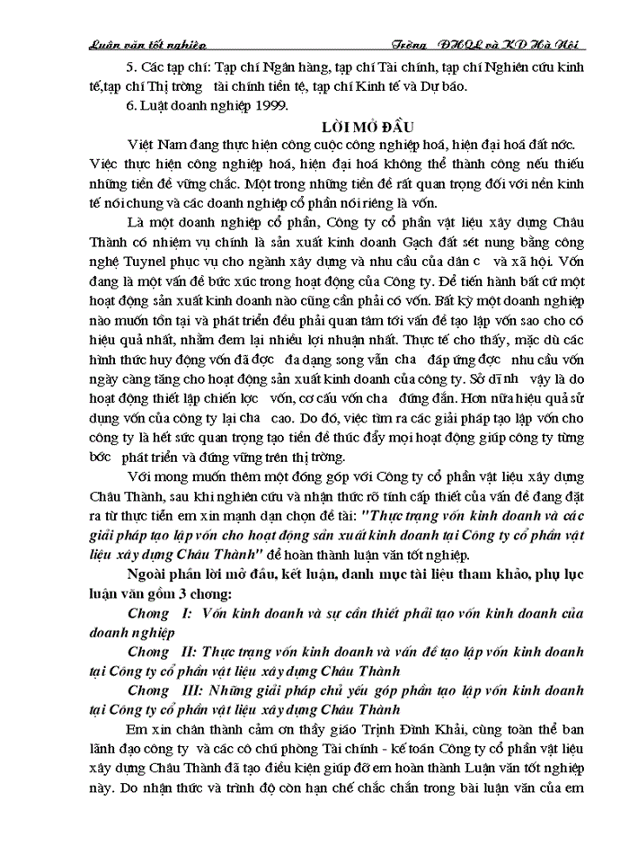 image for page Vốn kinh doanh và sự cần thiết phải tạo vốn kinh doanh của doanh nghiệp