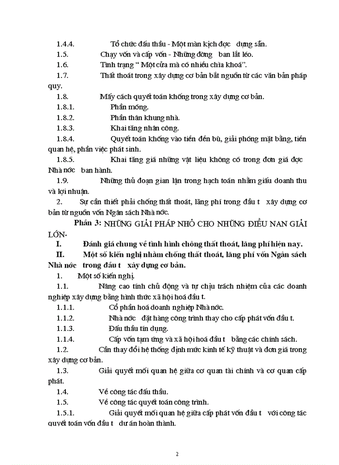 image for page Thực trạng về đầu tư xây dựng cơ bản - nguyên nhân và sự cần thiết phải chống thất thoát, lãng phí vốn ngân sách  trong đầu tư xây dựng cơ bản