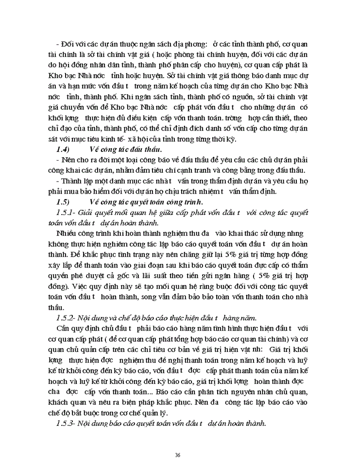 image for page Thực trạng về đầu tư xây dựng cơ bản - nguyên nhân và sự cần thiết phải chống thất thoát, lãng phí vốn ngân sách  trong đầu tư xây dựng cơ bản