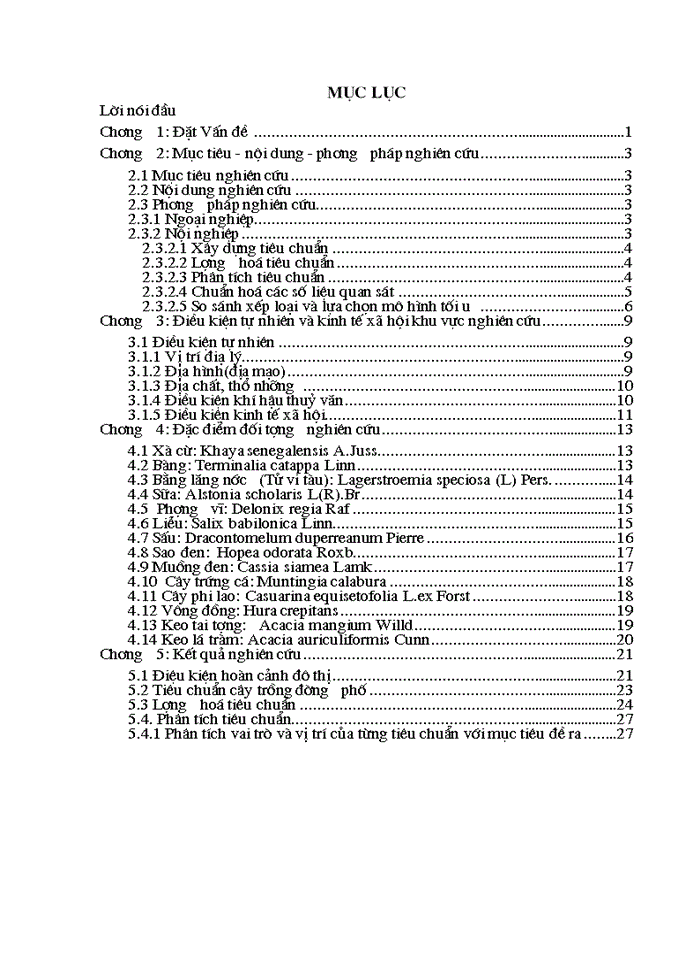 image for page Đánh giá và xếp loại một số loài cây trồng thường gặp trên đường phố tại thành phố Hạ Long