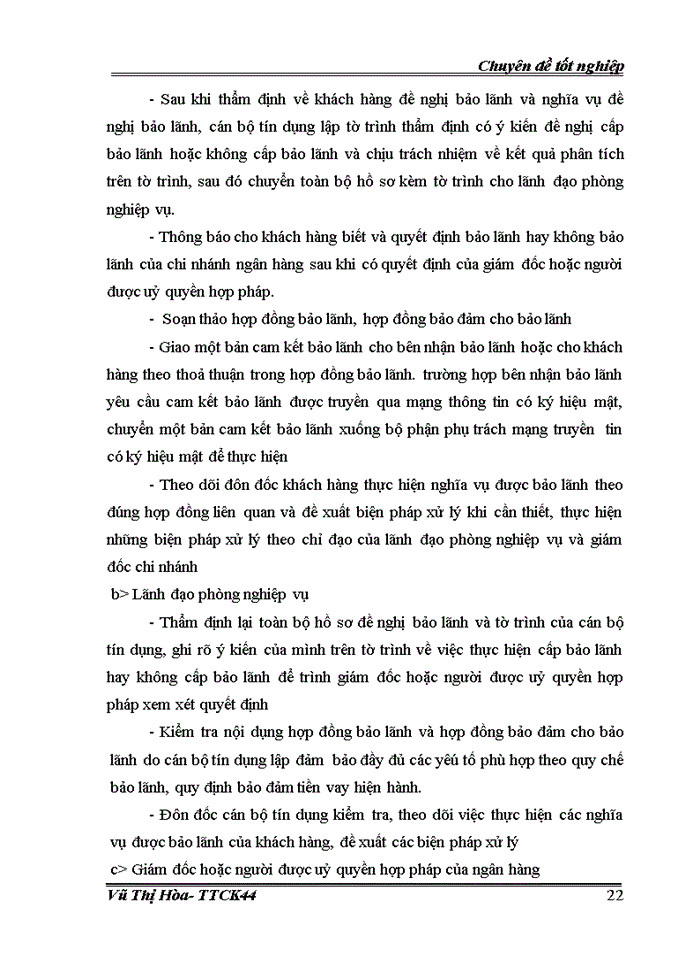image for page Giải pháp nâng cao chất lượng hoạt động bảo lãnh tại chi nhánh Ngân hàng Công Thương Thanh Xuân