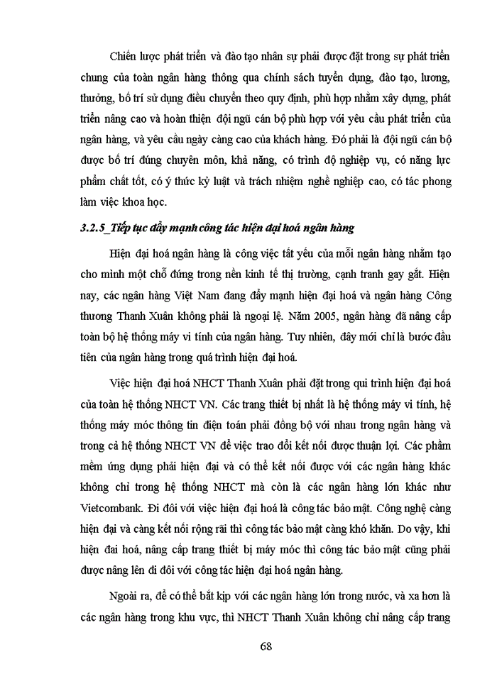 image for page Nâng cao chất lượng tín dụng đối với doanh nghiệp vừa và nhỏ tại Ngân hàng Công thương Thanh Xuân