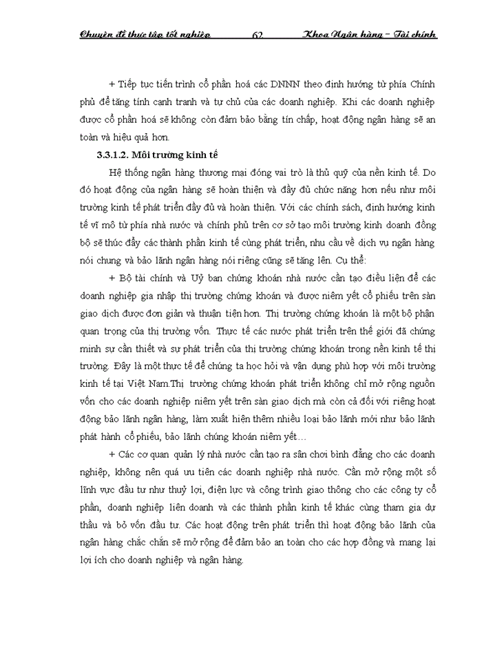 image for page Mở rộng hoạt động bảo lãnh tại ngân hàng thương mại cổ phần nhà Hà Nội