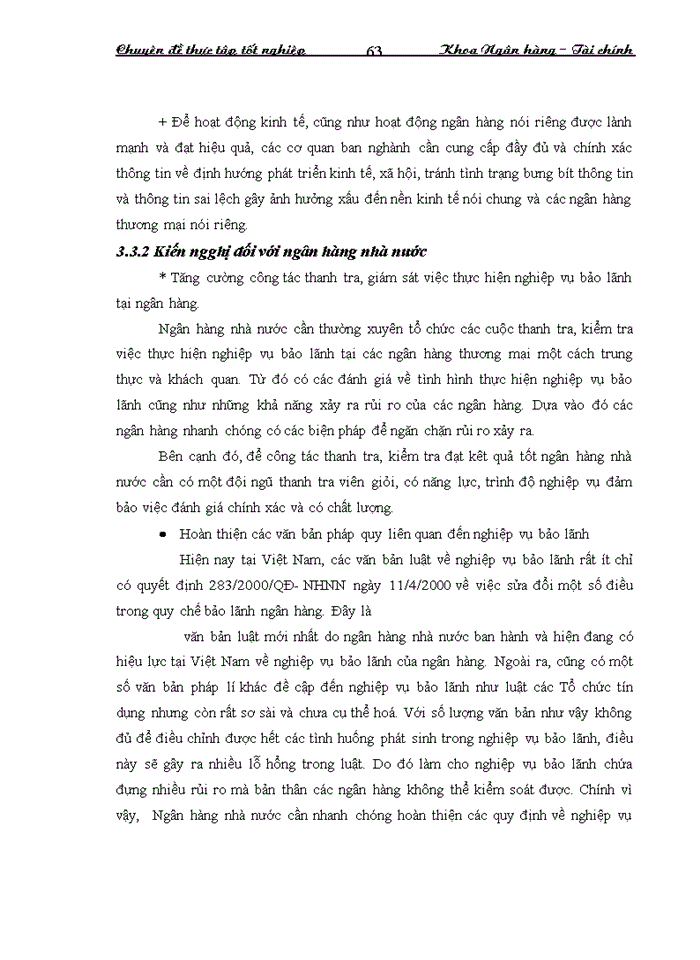 image for page Mở rộng hoạt động bảo lãnh tại ngân hàng thương mại cổ phần nhà Hà Nội
