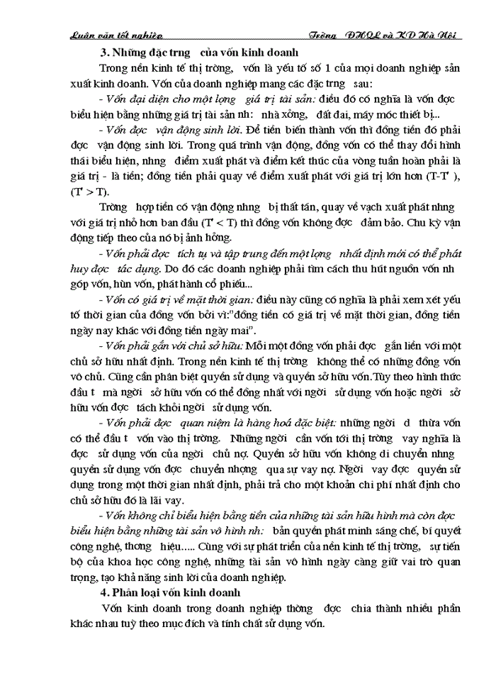 image for page Vốn kinh doanh và sự cần thiết phải tạo vốn kinh doanh của doanh nghiệp