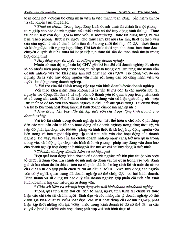 image for page Vốn kinh doanh và sự cần thiết phải tạo vốn kinh doanh của doanh nghiệp