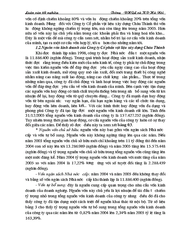 image for page Vốn kinh doanh và sự cần thiết phải tạo vốn kinh doanh của doanh nghiệp