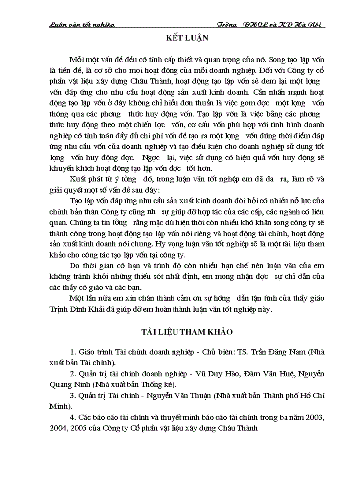 image for page Vốn kinh doanh và sự cần thiết phải tạo vốn kinh doanh của doanh nghiệp