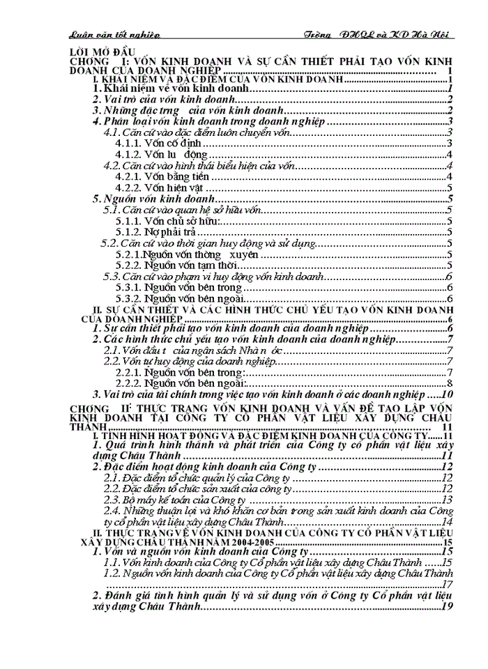 image for page Vốn kinh doanh và sự cần thiết phải tạo vốn kinh doanh của doanh nghiệp
