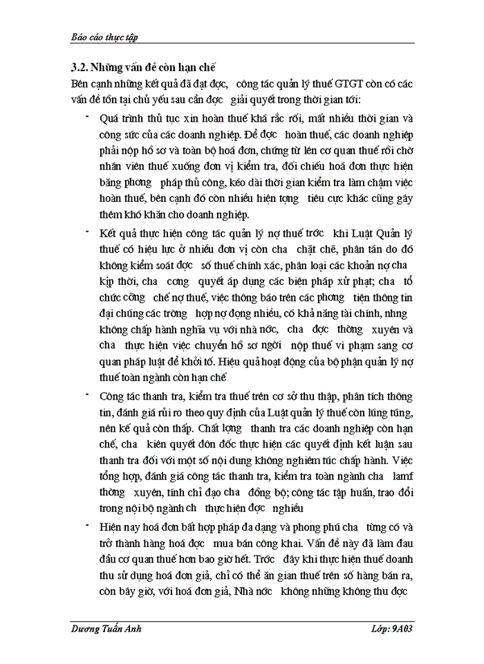 image for page thực trạng công tác quản lý thuế gtgt đối với các doanh nghiệp trên địa bàn tỉnh bắc giang