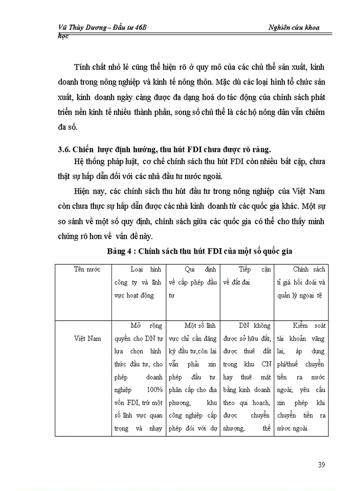 image for page Đầu tư trực tiếp nước ngoài trong lĩnh vực nông nghiệp và phát triển nông thôn