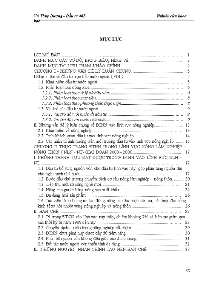 image for page Đầu tư trực tiếp nước ngoài trong lĩnh vực nông nghiệp và phát triển nông thôn