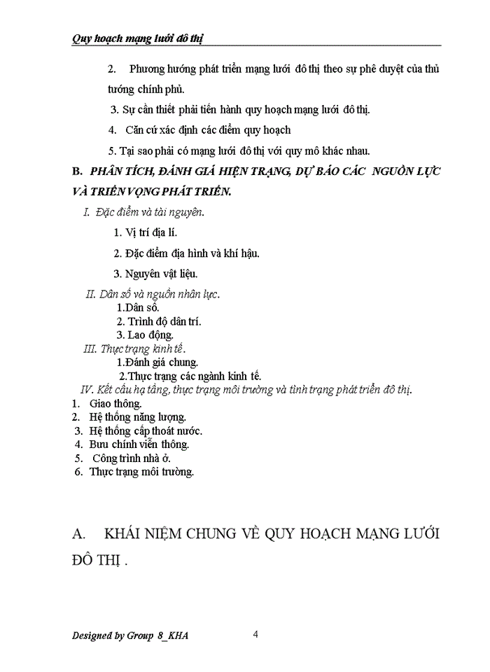 image for page Quy hoạch mạng lưới đô thị