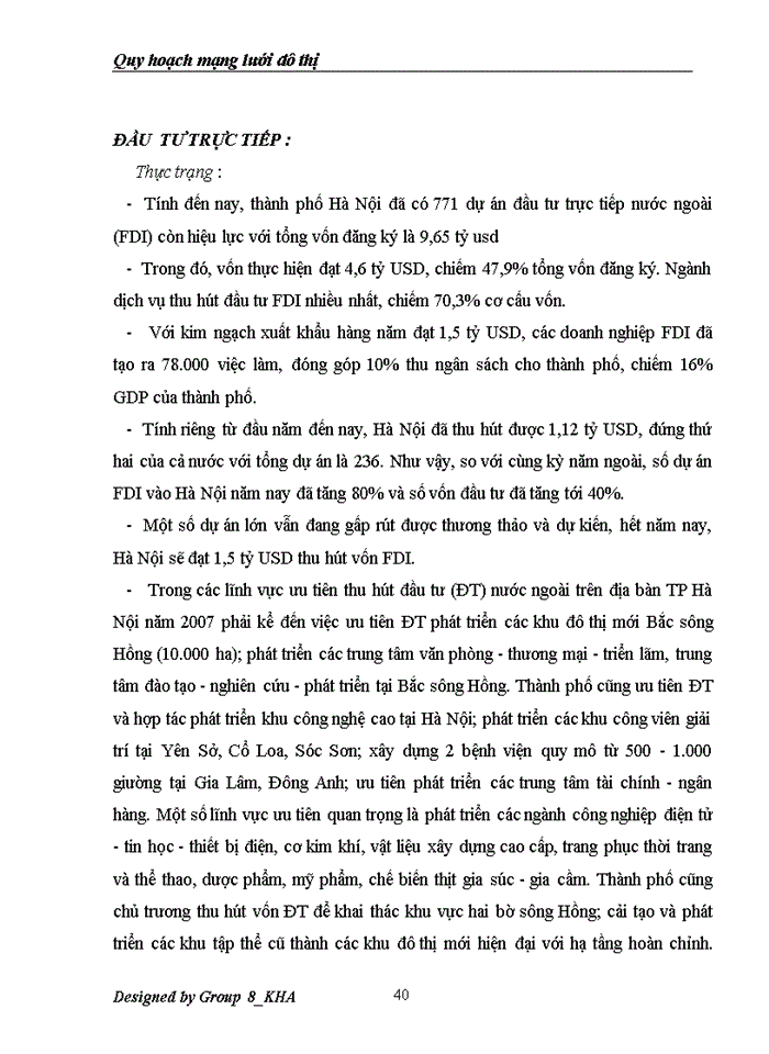 image for page Quy hoạch mạng lưới đô thị