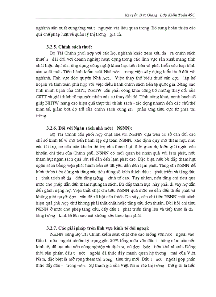 image for page Lý luận về lạm phát tiền tệ, thực trạng lạm phát ở việt nam hiện nay và giải pháp khắc phục