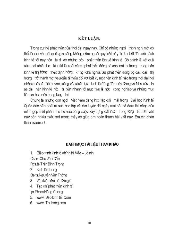 image for page Phát triển đồng bộ các loại thị trường trong nền kinh tế thị trường định hướng xã hội chủ nghĩa ở Việt Nam