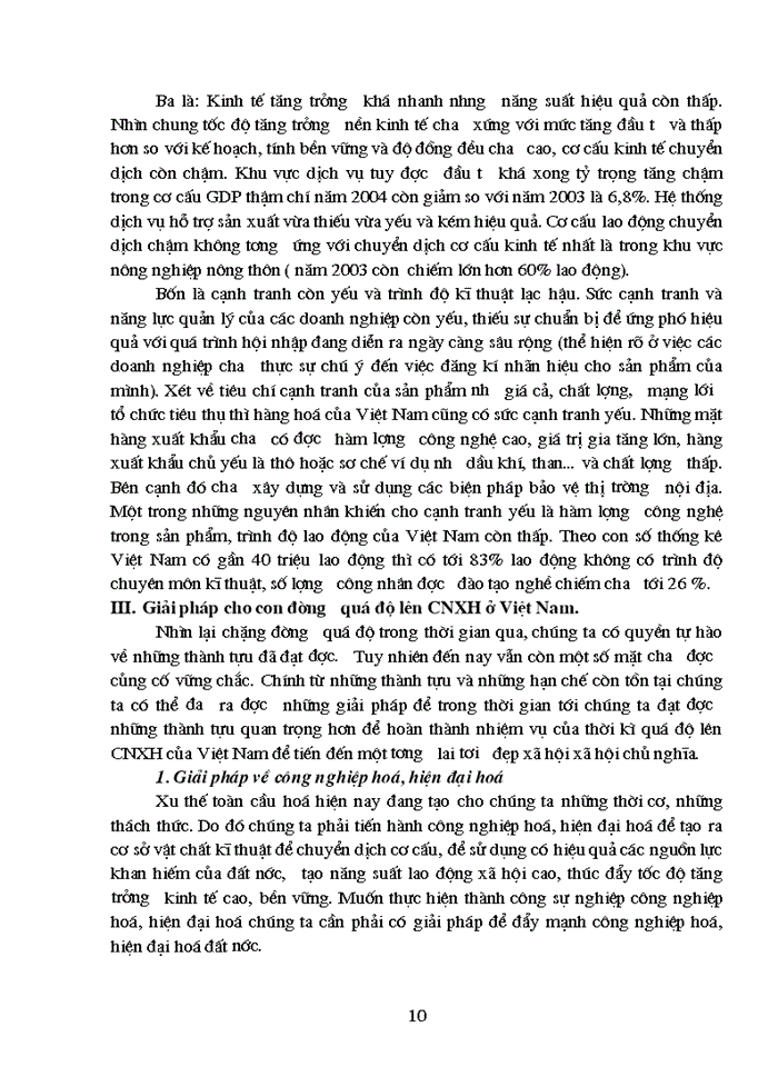 image for page Quá độ lên CNXH bỏ qua chế độ tư bản chủ nghĩa ở Việt Nam, lý luận thực trạng và giải pháp thực hiện ở nước ta
