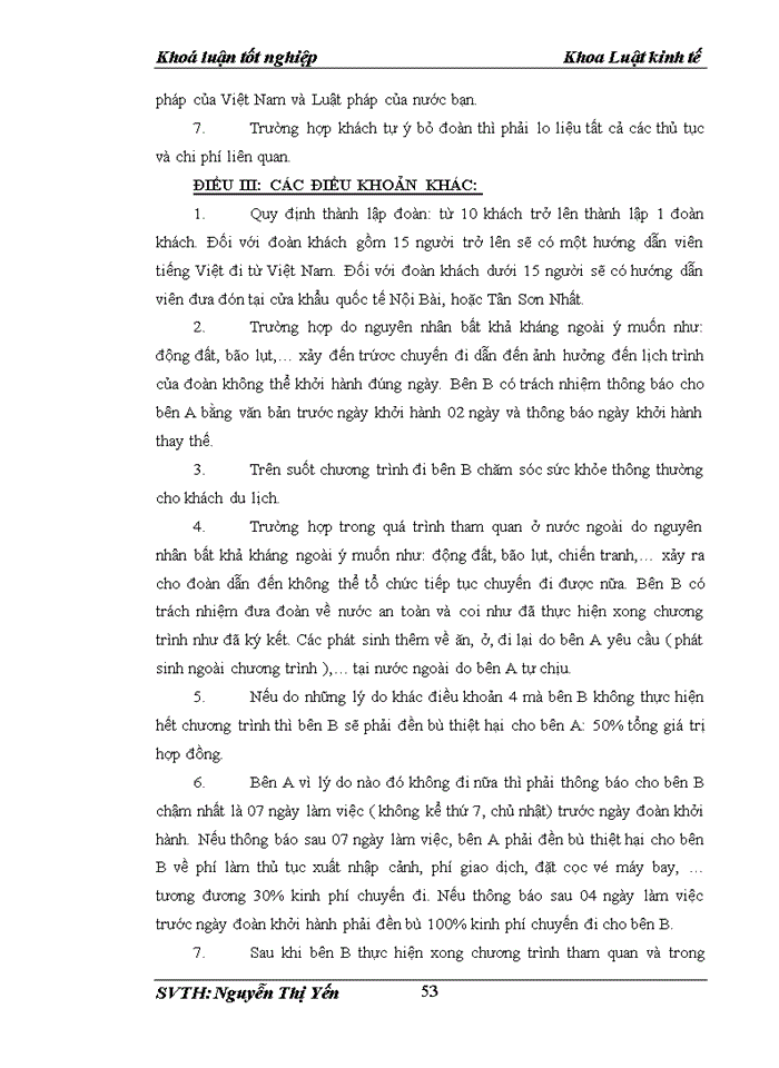 image for page Pháp luật về hợp đồng dịch vụ du lịch và thực tiễn áp dụng tại công ty TNHH nhà nước một thành viên THĂNG LONG -GTC