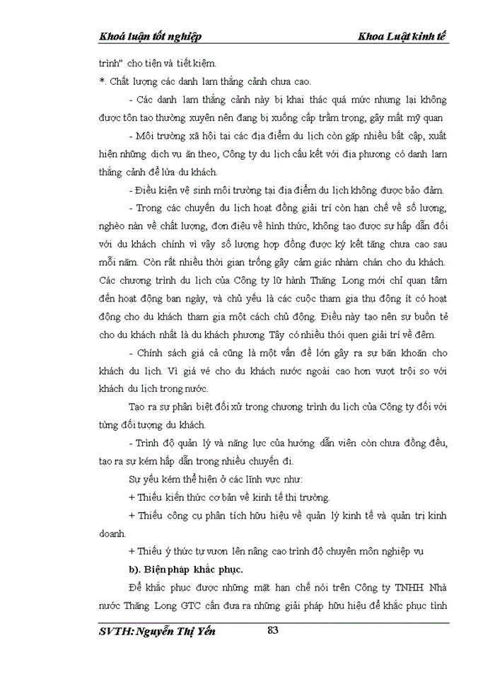 image for page Pháp luật về hợp đồng dịch vụ du lịch và thực tiễn áp dụng tại công ty TNHH nhà nước một thành viên THĂNG LONG -GTC