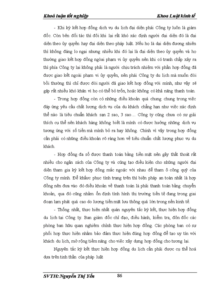 image for page Pháp luật về hợp đồng dịch vụ du lịch và thực tiễn áp dụng tại công ty TNHH nhà nước một thành viên THĂNG LONG -GTC