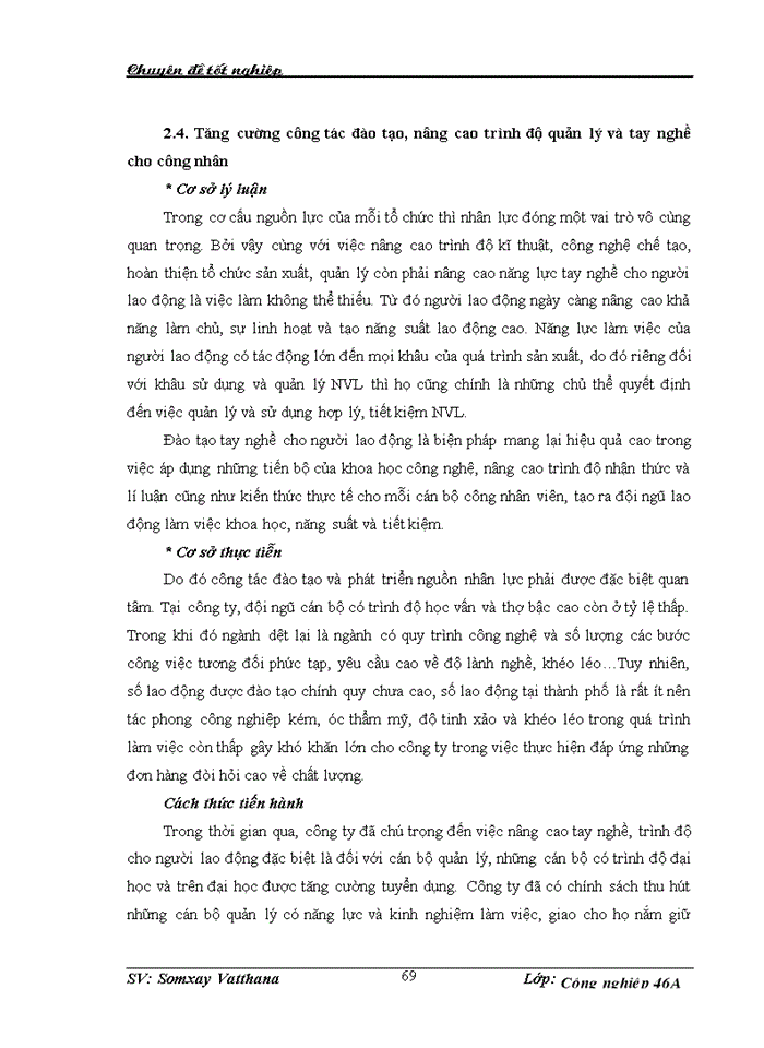 image for page Hoàn thiện công tác cung ứng nguyên vật liệu tại công ty Trách nhiệm hữu hạn nhà nước một thành viên Dệt 19/5 Hà Nội