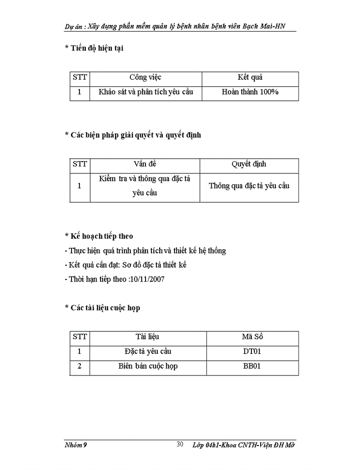 image for page Xây dựng phần mềm quản lý bệnh nhân bệnh viên Bạch Mai-HN