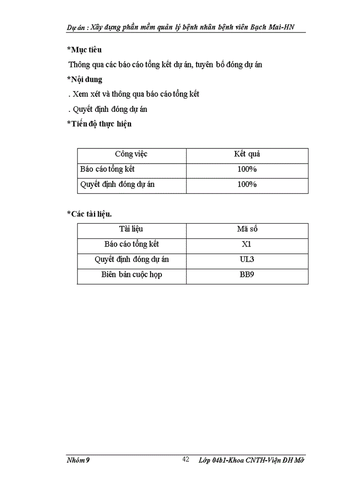 image for page Xây dựng phần mềm quản lý bệnh nhân bệnh viên Bạch Mai-HN