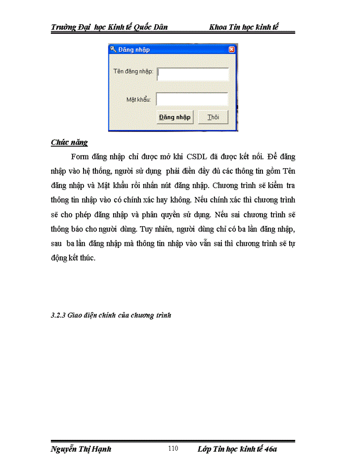 image for page Thiết kế Hệ thống thông tin quản lý bán sách và lưu kho bằng máy đọc mã vạch tại Nhà xuất bản trường Đai học Kinh tế Quốc dân