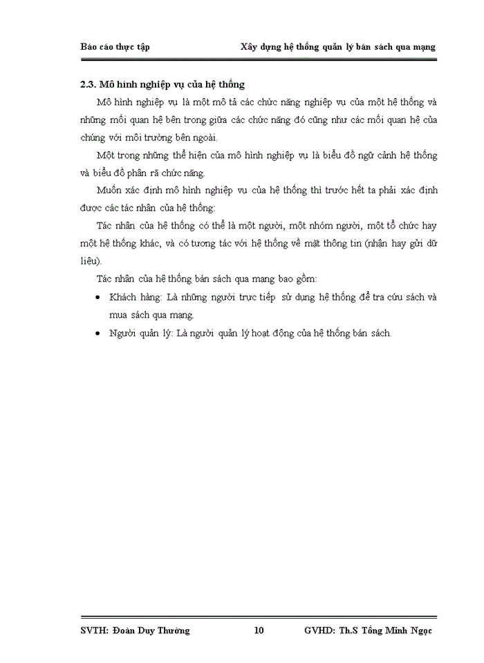 image for page Xây dựng hệ thống quản lý bán sách trên mạng