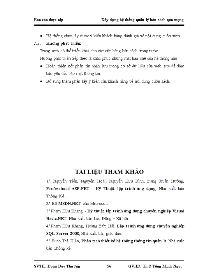 image for page Xây dựng hệ thống quản lý bán sách trên mạng