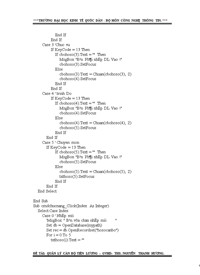 image for page Xây dựng cơ sở dữ liệu của chương trình