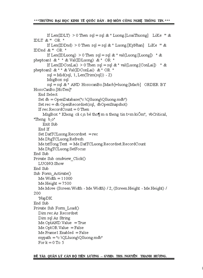 image for page Xây dựng cơ sở dữ liệu của chương trình