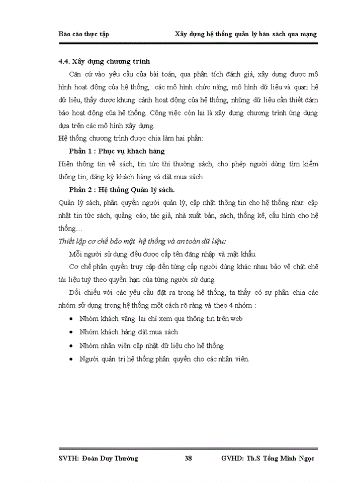 image for page Xây dựng hệ thống quản lý bán sách trên mạng