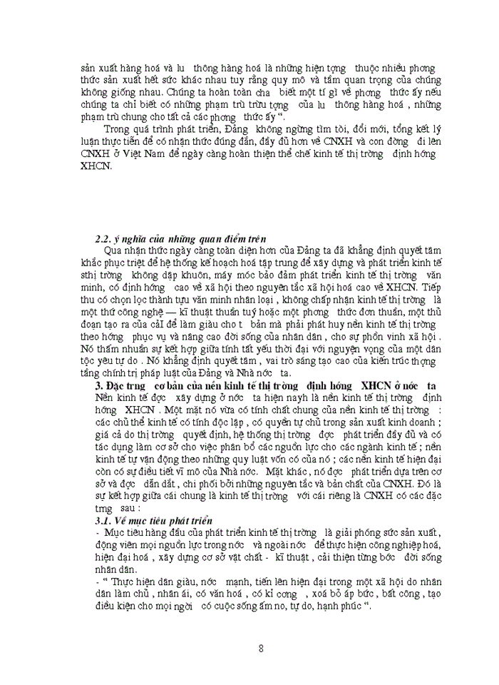 image for page Thực trạng và giải pháp để phát triển nền kinh tế thị trường định hướng XHCN ở nước ta hiện nay