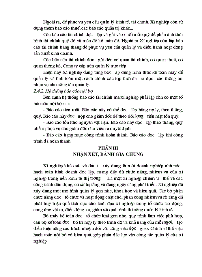 image for page Đặc điểm tổ chức hoạt động kinh doanh và tổ chức bộ máy quản lý của xí nghiệp khảo sát và đầu tư xây dựng