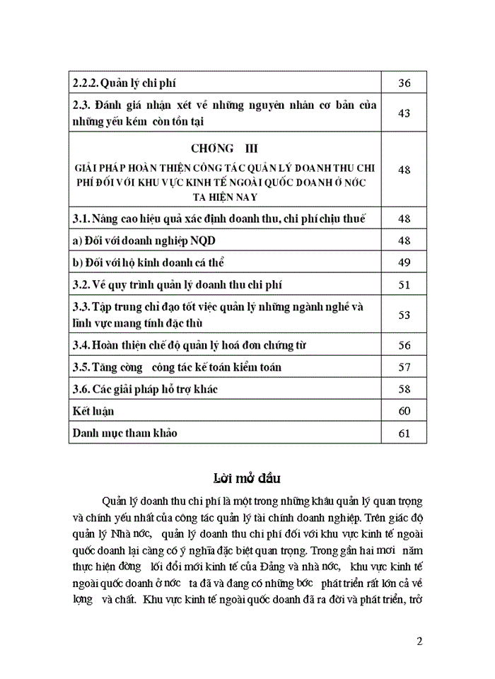 image for page Hoàn thiện cơ chế quản lý doanh thu chi phí đối với khu vực kinh tế ngoài quốc doanh ở nước ta