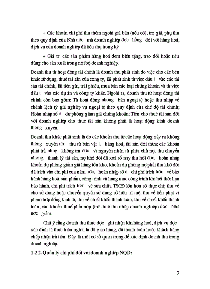 image for page Hoàn thiện cơ chế quản lý doanh thu chi phí đối với khu vực kinh tế ngoài quốc doanh ở nước ta