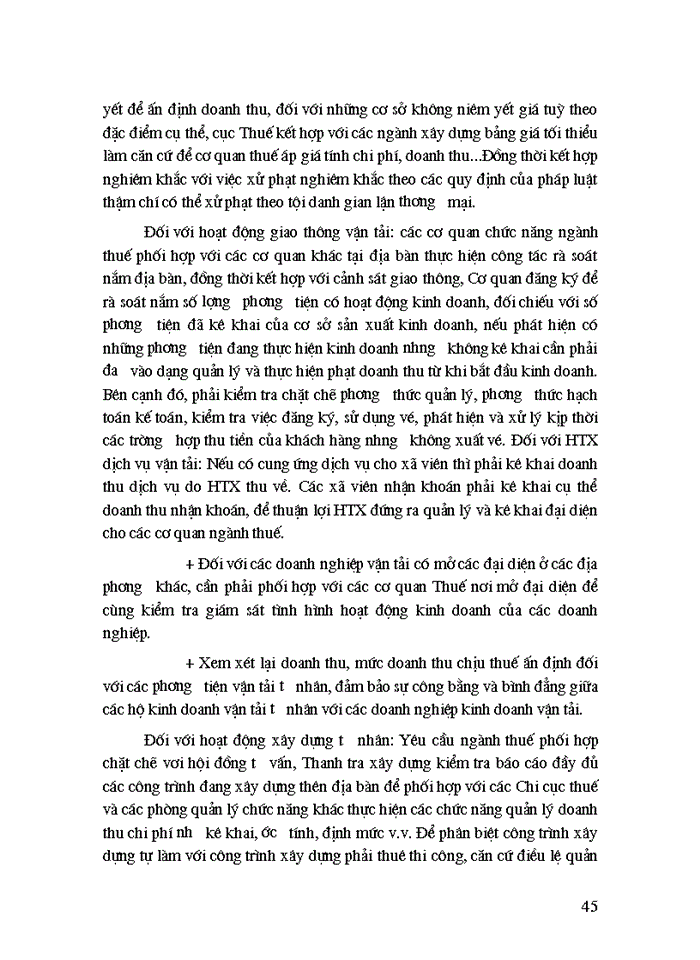 image for page Hoàn thiện cơ chế quản lý doanh thu chi phí đối với khu vực kinh tế ngoài quốc doanh ở nước ta