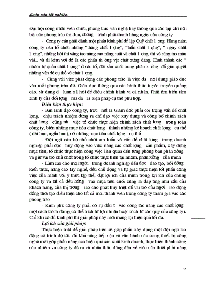 image for page Quản lý chất lượng sản phẩm ở Công ty cổ phần May Hưng Yên và một số giải pháp góp phần nâng cao chất lượng sản phẩm