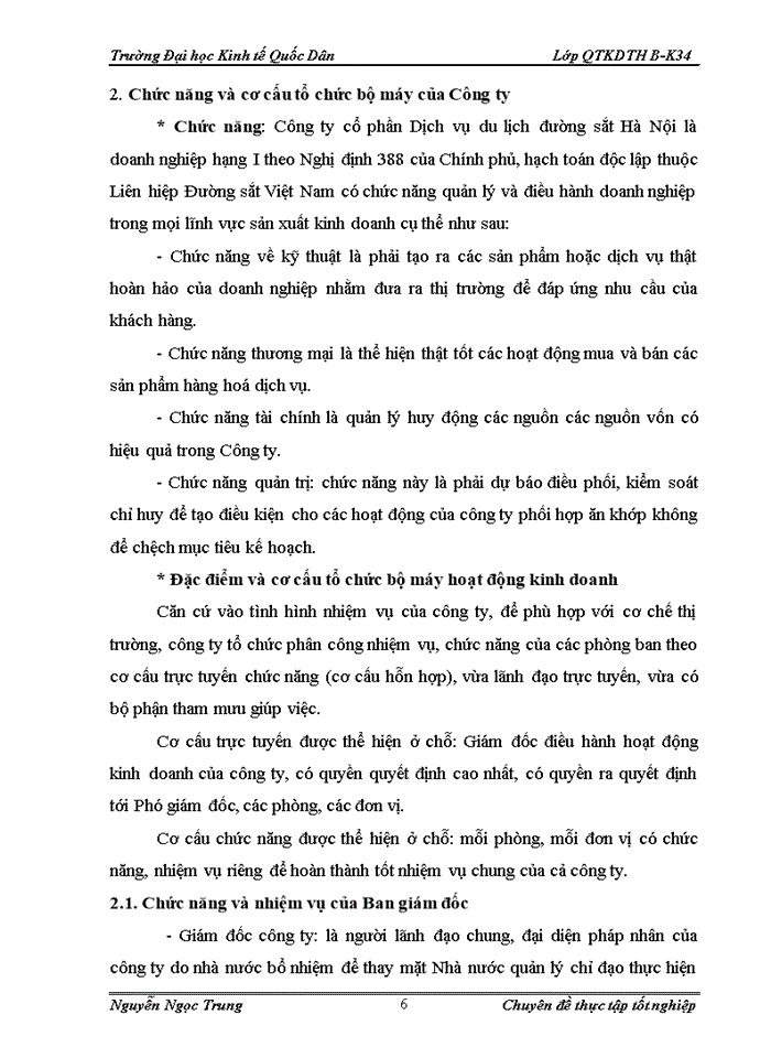 image for page Một số giải pháp phát triển kinh doanh lữ hành ở Công ty cổ phần Dịch vụ du lịch đường sắt Hà Nội