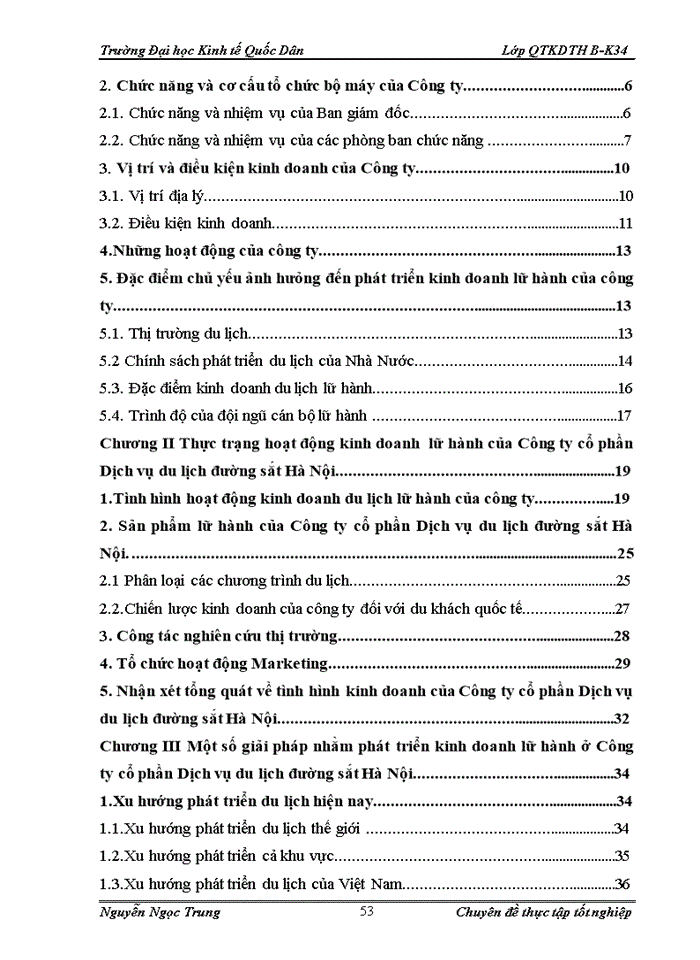 image for page Một số giải pháp phát triển kinh doanh lữ hành ở Công ty cổ phần Dịch vụ du lịch đường sắt Hà Nội