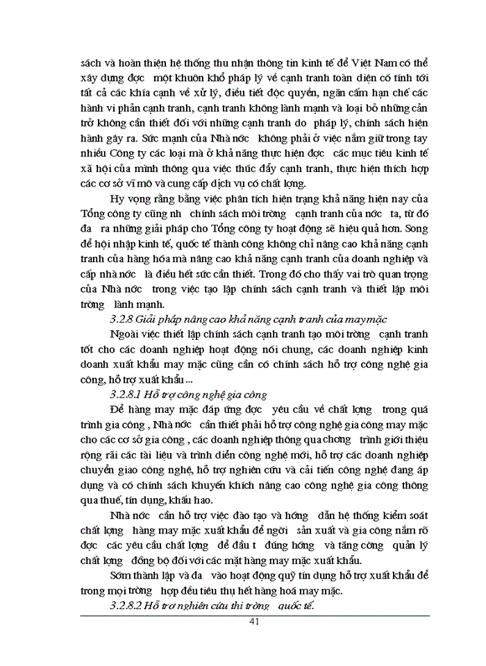 image for page Những giải pháp nâng cao khả năng cạnh tranh của một số mặt hàng xuất khẩu chủ yếu ở Công ty TNHH Trần Hiếu