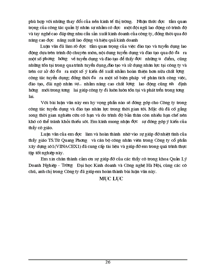 image for page Một số biện pháp hoàn thiện công tác tuyển dụng và đào tạo nhân lực tại Công ty Cổ phần xây dựng số1( VINACONEX1)