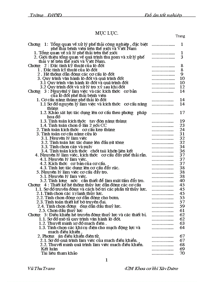 image for page Thiết kế hệ thống thủy lực dẫn động các cơ cấu