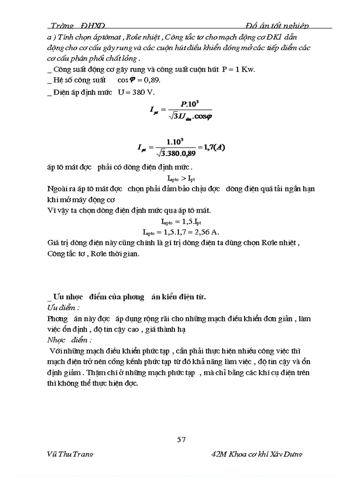 image for page Thiết kế hệ thống thủy lực dẫn động các cơ cấu